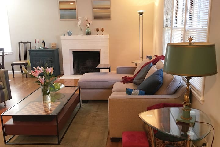 Centrally located- Dedicated sleep & work spaces.