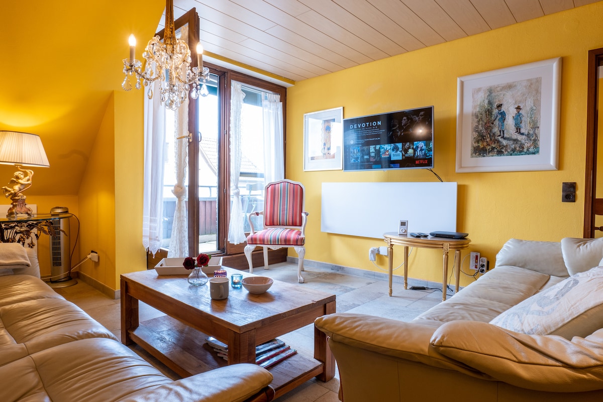 Airbnb con mejor rendimiento: Seenah - Maisonette apartment Lake Constance romance 120 sqm en Wasserburg (Bodensee)