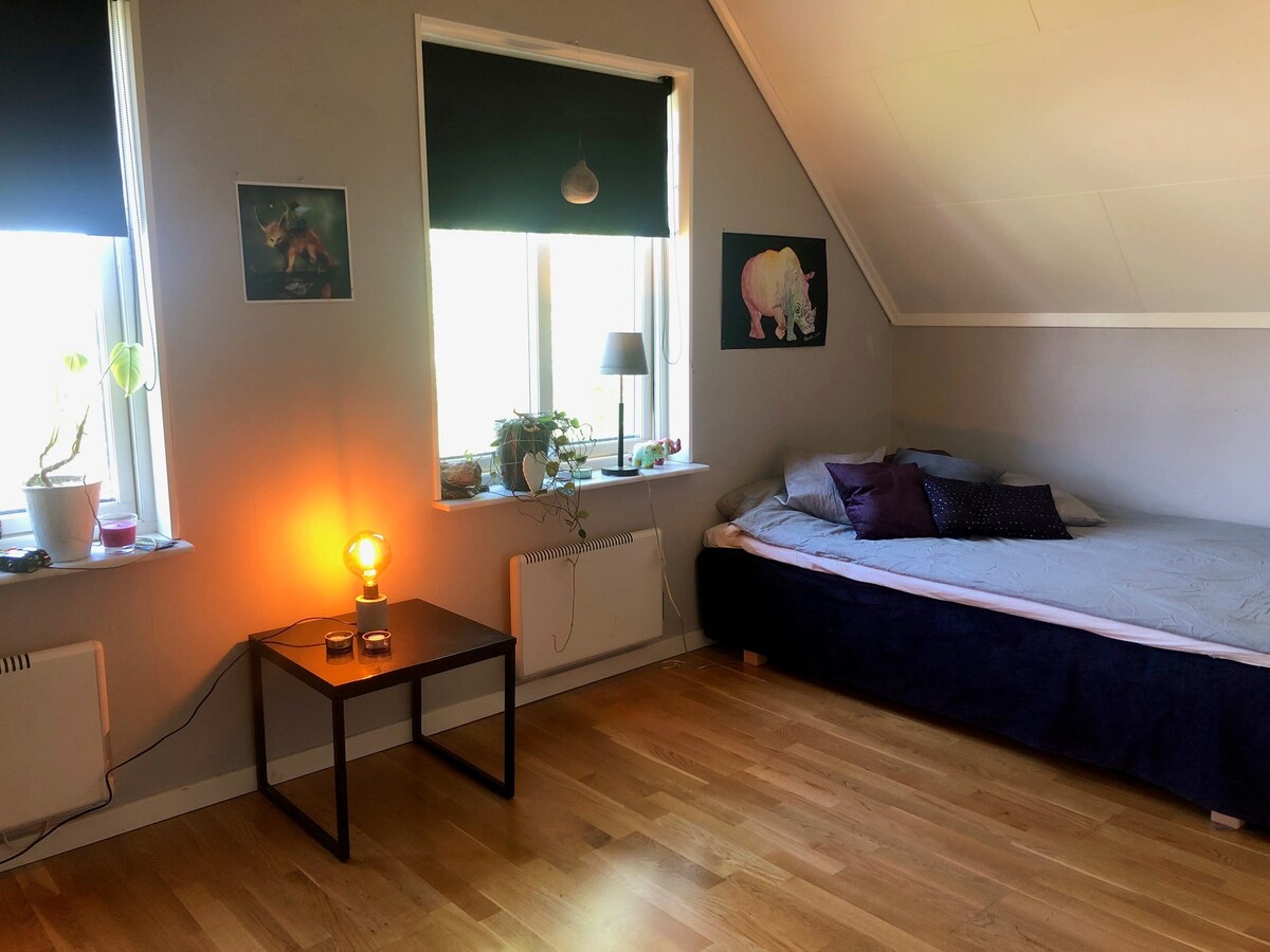 Спална соба 3, второ ниво. Кревет од 120 см.