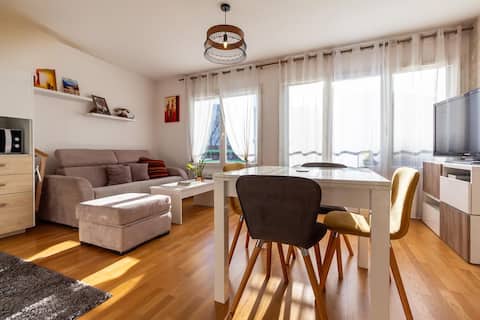Cocooning apartment near the leisure base