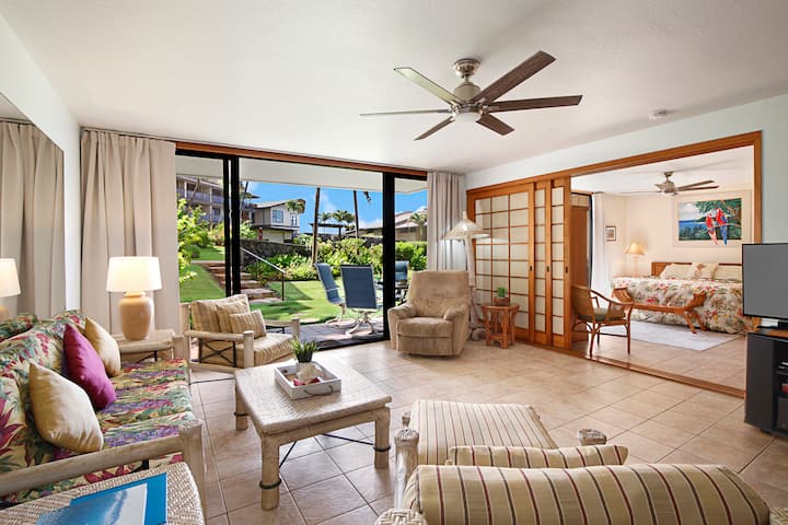 Increíbles Vistas Al Jardín Y Al Mar Con Diseño Abierto. - Kauai, HI