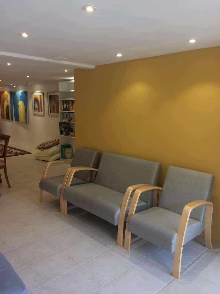 mlango wa chumba kikubwa cha pamoja (sebule ya kijivu haipo tena)