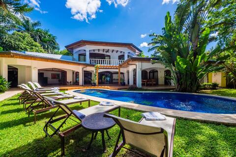 Beachfront Tamarindo Villa with Private Pool