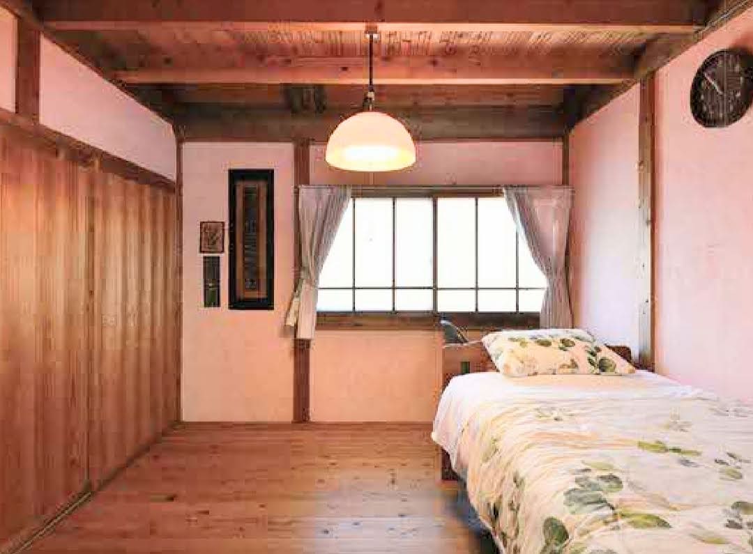 Sovrum på andra våningen