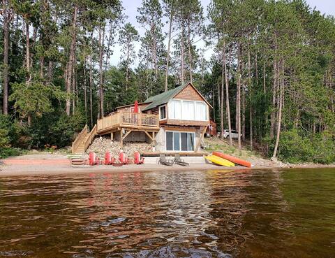 The Beach Cabin Roundlake Algonquin Sand Beach