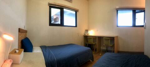 Double Suite with Sea View (Two Single Beds)