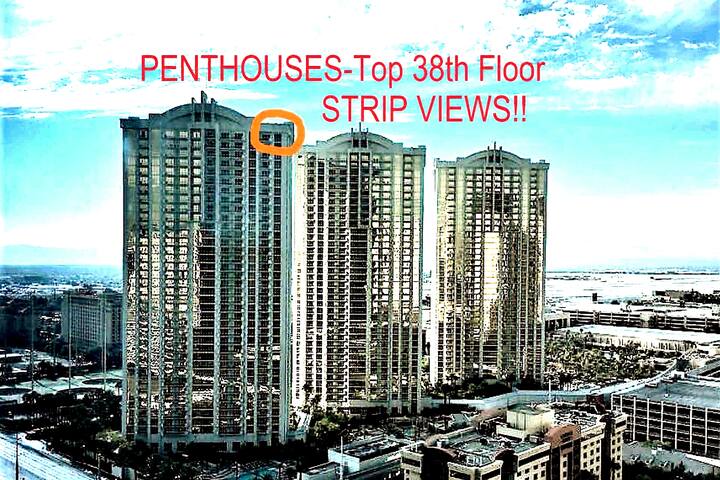 Top Floor MGM Sig PHs Strip/ Sphere, Balcony-BEST! gallery image 2