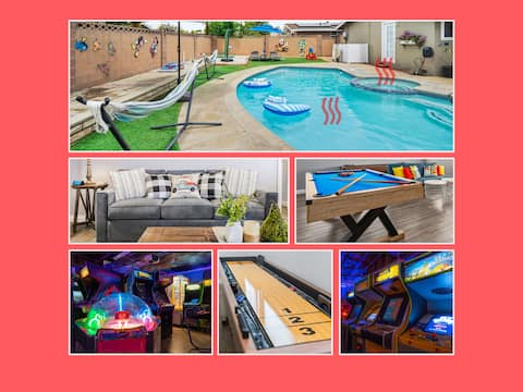 ❤️Disney Escape❤️ 🌊🕹👾 Heated Pool, Arcade, and More!