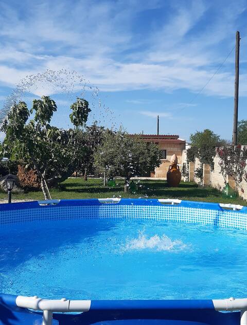 Farmhouse in Salentina villa with Pool and Garden