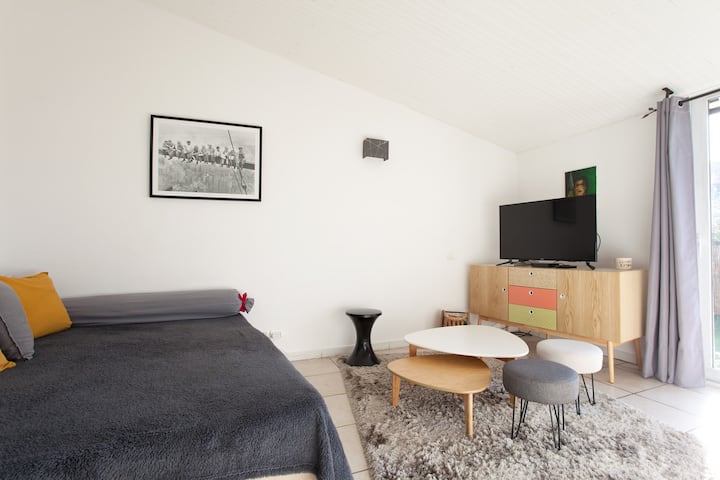 Sala de estar luminosa