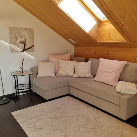 Top Airbnb: Pure relaxation / lake / mountain view / free parking in Beatenberg