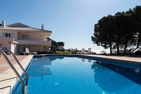 Twin houses in Sant Pol de Mar. Barcelona