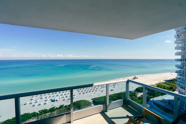 1308 Ocean Front View 1bd Free Park Monte Carlo - Miami Beach