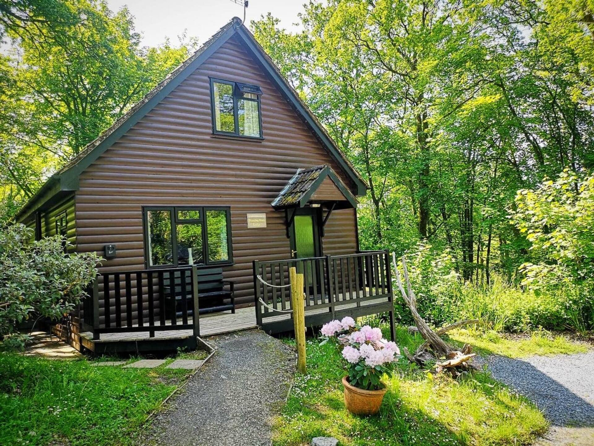 PrancingHare Lodge-Woodland Lodges-Pembrokshire