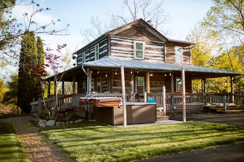 Limberlost Place Authentic Historical Log Cabin