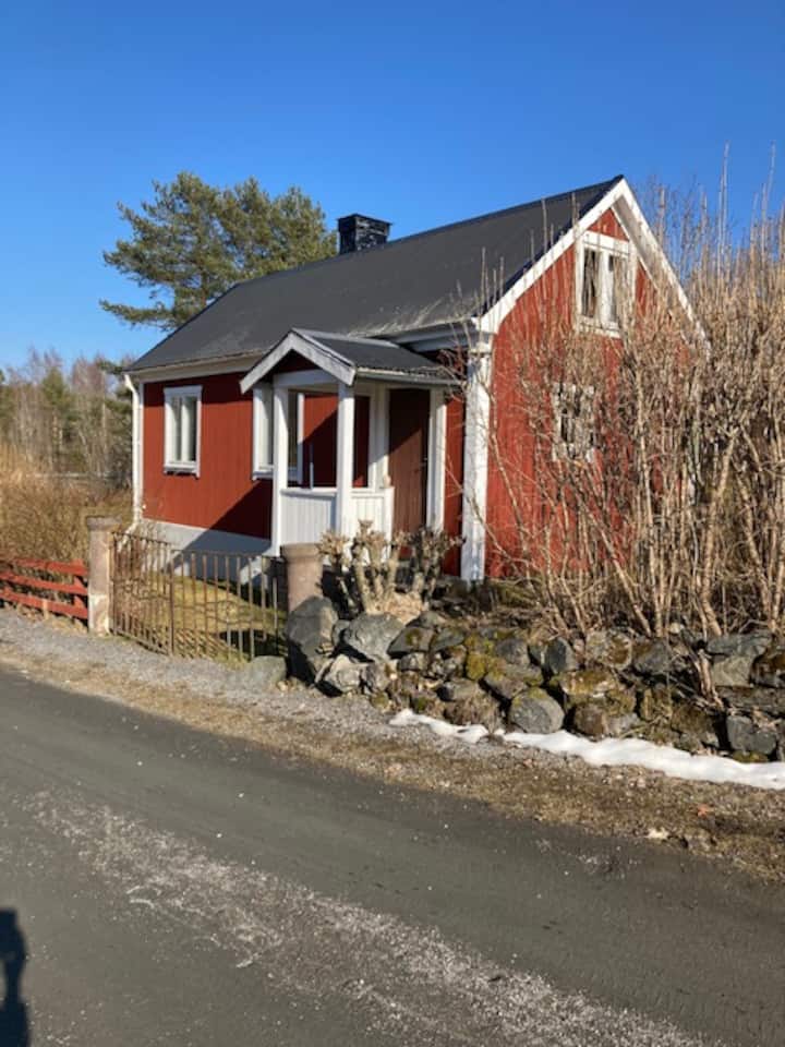 Cabin on a private plot in an old village close to swimming areas and ...