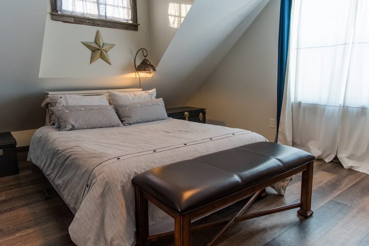 Queen size comfortable bed