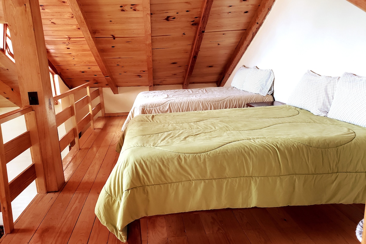 Superior bedroom with 2 double beds