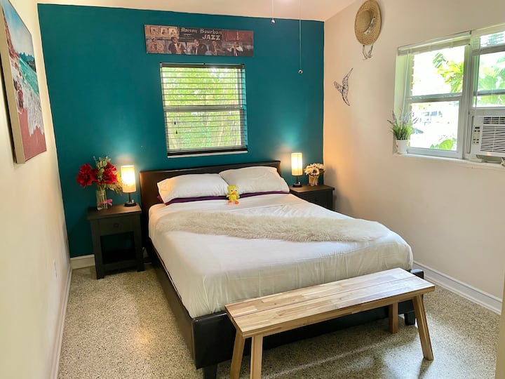 标准双人床，记忆泡沫床 