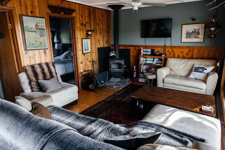 غرفة معيشة مريحة