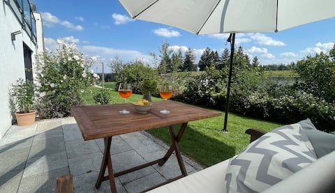 Modern and high-quality apartment with mountain views