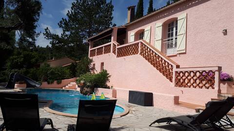 VILLA PRIVATE POOL HEATED SLIDE 10 PEOPLE