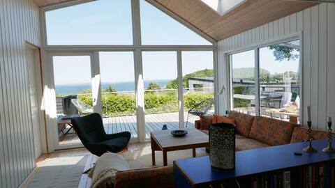 Holiday home with great views of the Limfjord