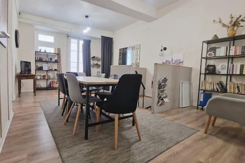 2 Apartments Chalon s/Saone: City Center for 14 people