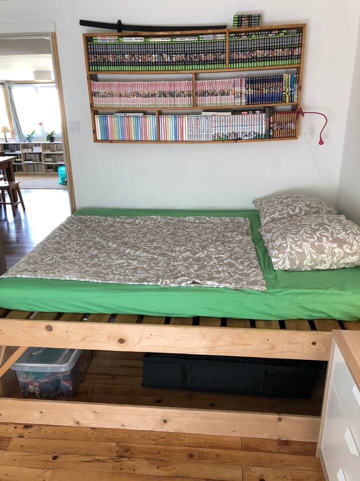 青少年卧室;) 140厘米宽的床70厘米