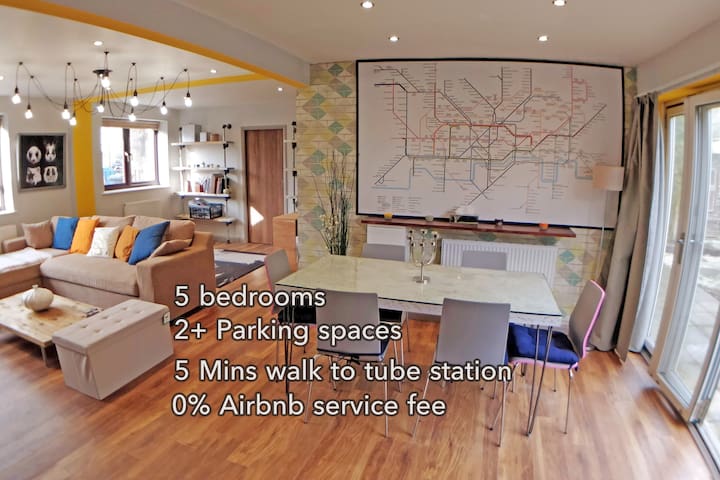 House with Garden in Quiet Residential Area