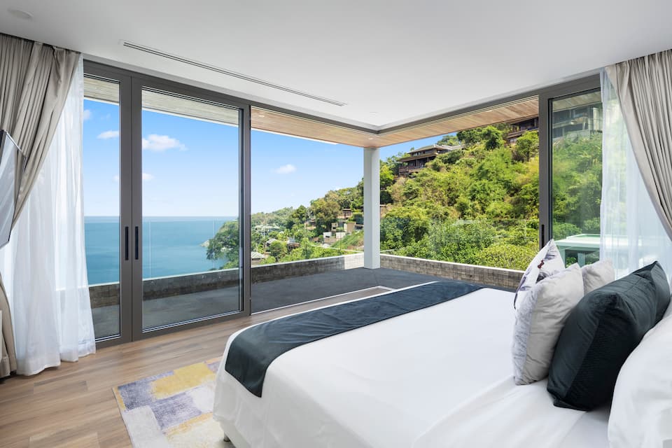 A sea-view villa on Kamala's Millionaires' Mile, Kamala, Phuket, Thailand, photo 6 of 10