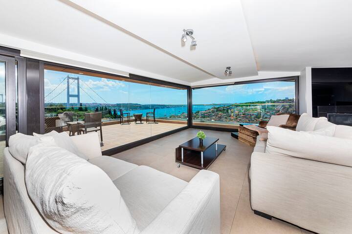 Airbnb’s best Penthouse Seaview istanbul 450sqmetr