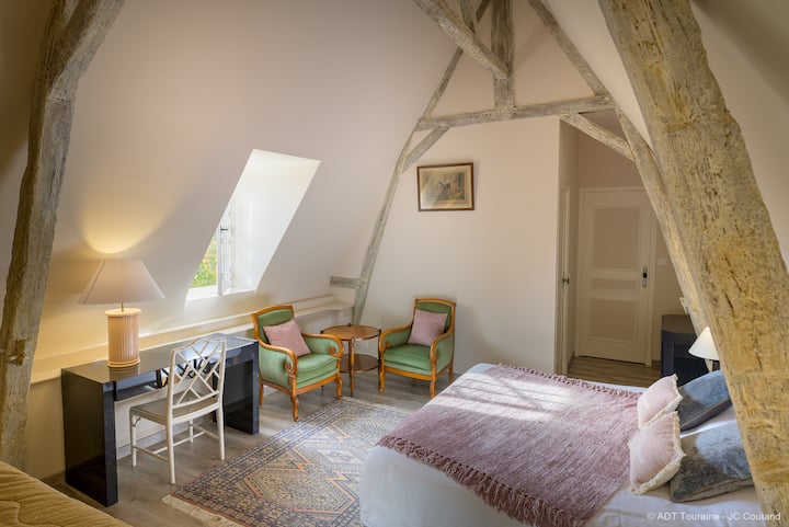 Chambre le Pigeonnier
ADT Touraine - JC Coutand