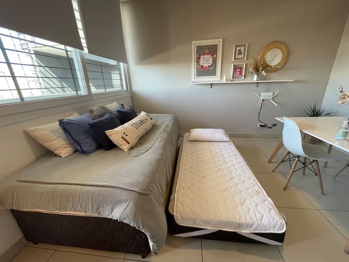 Sailor bed base for 1 and 1/2 people. Super comfortable ROSEN brand.