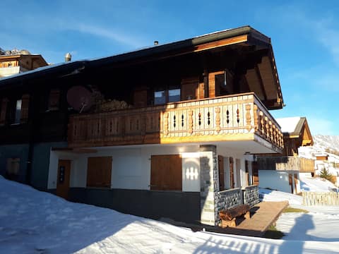 Lauchernalp, Chalet Bergheimat, ground floor apartment