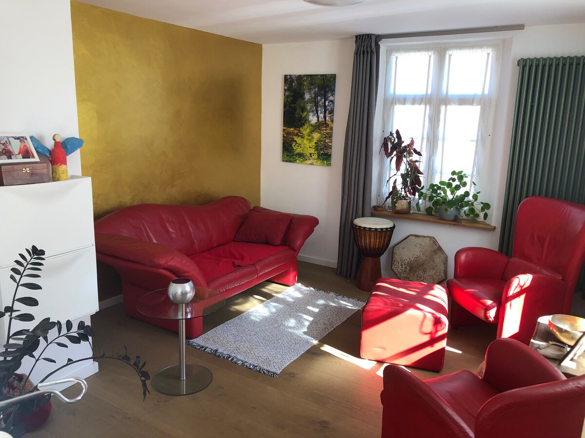 Propiedad de Airbnb exitosa: Half-timbered house in the green Ruhr Valley en Saarn