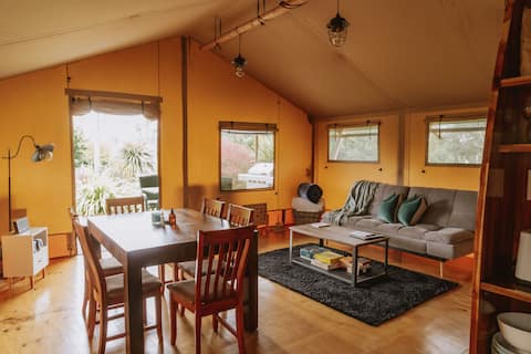 Top performing Airbnb: Raglan Rural Retreats - Kauri Tent in Waikato District