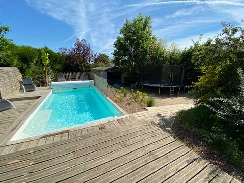 House Heated Pool & SPA 6p 35 min Puy du Fou