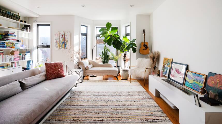Zen light-filled Brooklyn Duplex