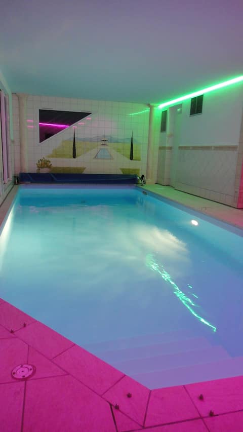 Sofia's apartment,indoor pool,terrace