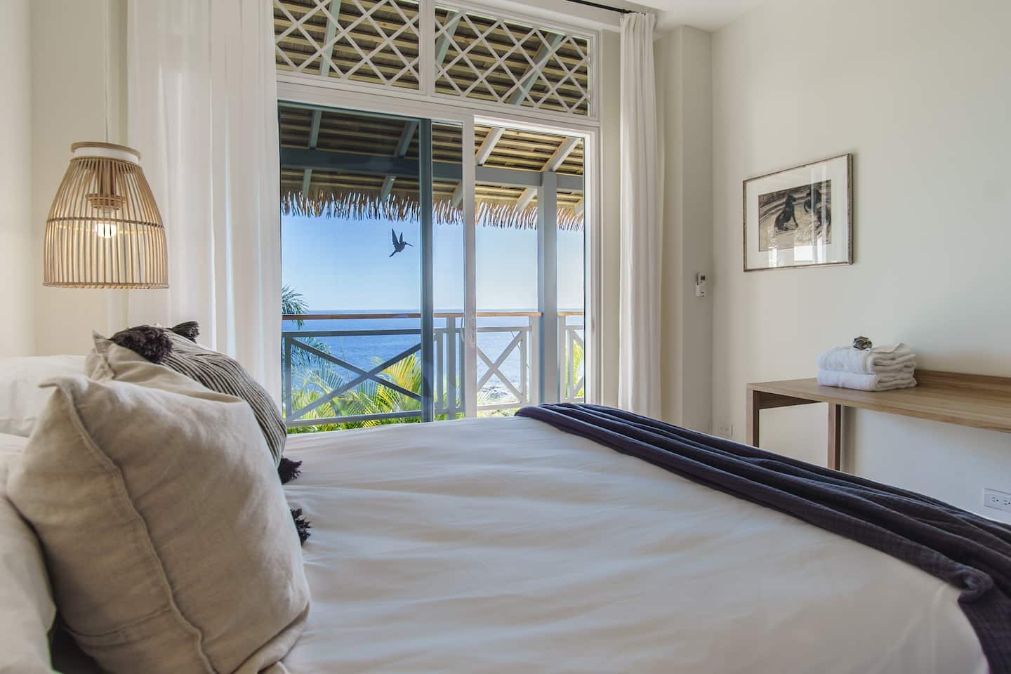 Casa Iscaja — chambre vue océan