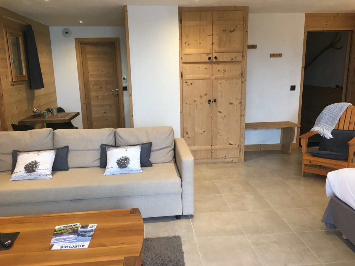 Airbnb performant: Chalet du Bersend – Studio L'Atelier à Beaufort