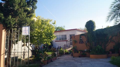 Entire house in a quieter area of town.