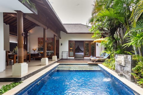 ★Luxury 1BR Pool Villa★ Walk to Beach