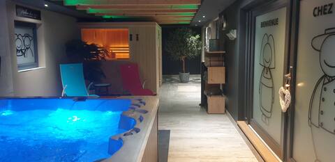 La Griffe à Foin, SAUNA SPA - 300 m² house -