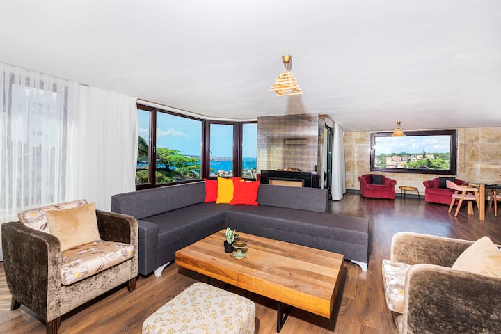 Best Sea View and Location New Design 3 bedrooms