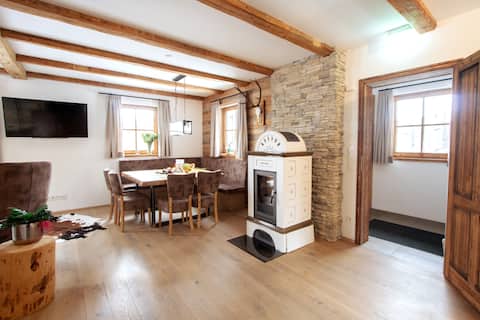 Chalet with a sun terrace