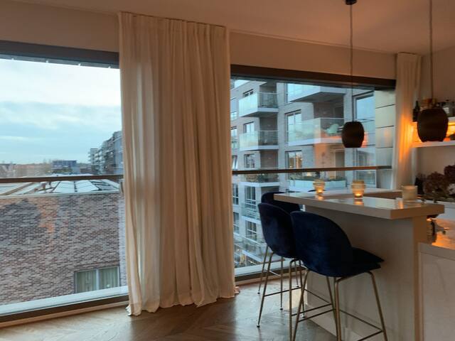 Luxurious waterfront family apt with balcony &view gallery image 5