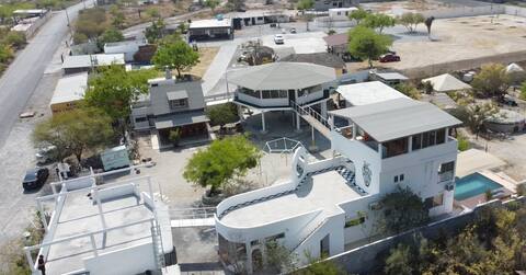 Villa with Pool, House, Cottage & Party Areas.