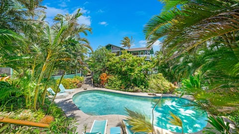 Priv Hot Tub + Shared Jungle Pool! - Ocean Lookout